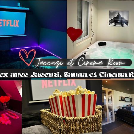Magnifique Duplex Avec Jaccuzi, Sauna Et Cinema Room Privatif Fontenoy  Eksteriør bilde